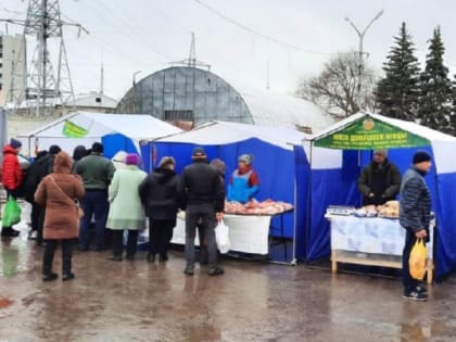 В Рязани появилась новая ярмарка выходного дня у ТК «Барс на Есенина»