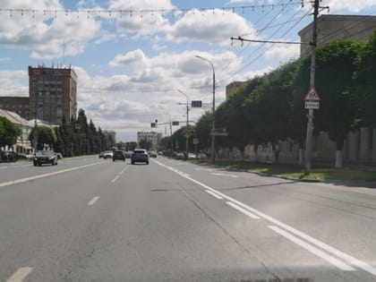 В Рязани организовали отдельные полосы движения для общественного транспорта