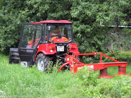 В городских парках продолжаются работы по благоустройству