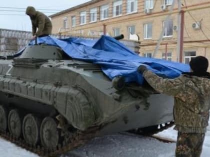 На улице в Пителине Рязанской области появится боевая машина пехоты