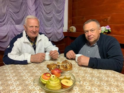 Мэр Касимова обсудил развитие футбола в городе с первым президентом РФС Колосковым