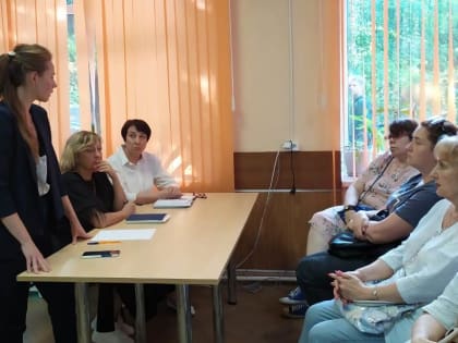 Татьяна Климова встретилась с активом округа №7