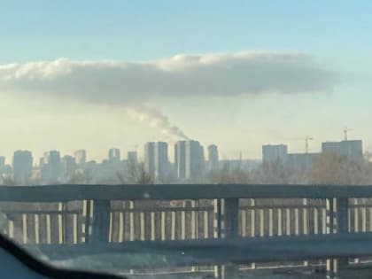 В небе над Рязанью появился «гриб»