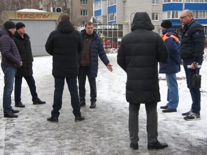 Виталий Артемов в первый день нового года провел объезд по Рязани