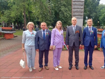 Рязанская делегация приняла участие в мероприятиях, посвященных 79-й годовщине освобождения Бреста