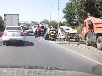 В ДТП с «Камазом» на Южной окружной Рязани погибла женщина