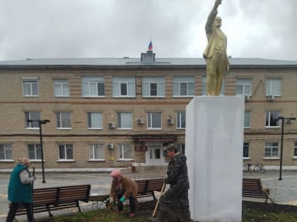 Субботник в Пителино