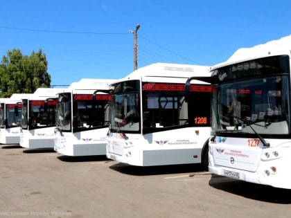 В Рязань поступили 39 новых автобусов