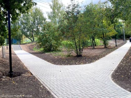 Завершается реализация проекта местной инициативы в парке Черезовские пруды на ул. Новоселов