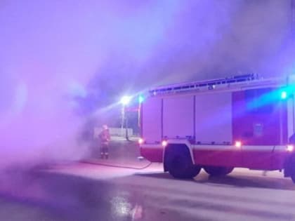 В Сапожке при пожаре травмы получил 47-летний мужчина