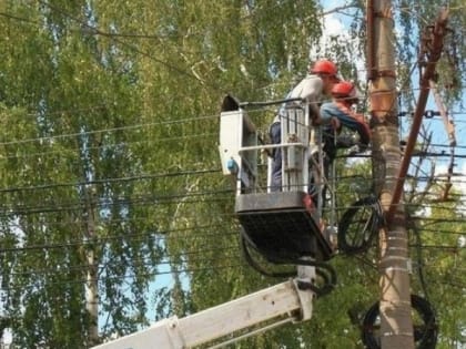 В мэрии Рязани объяснили почему в центре не горят новые светильники