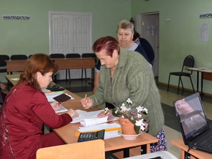 В Поярковском сельском поселении отмечают высокую явку избирателей