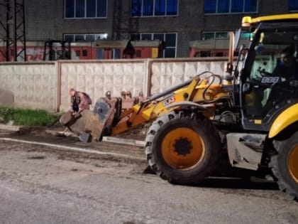 В Рязани убрали 61,6 кубометров кубометра смета и грунтовых наносов за ночь