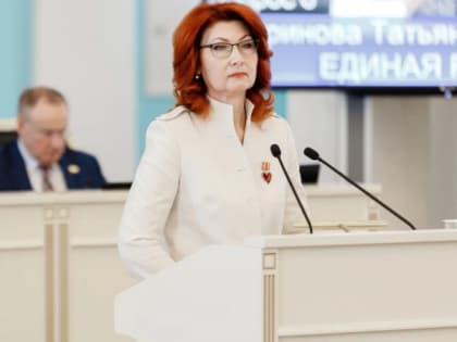 Детский омбудсмен Анжелика Евдокимова выступила с отчетом в Рязоблдуме