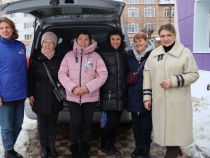 20-я группа волонтеров из Рязанской области отправилась в ЛНР