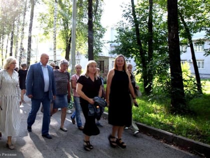 В Рязани продолжается благоустройство общественных пространств