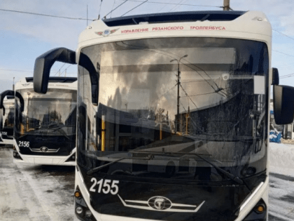 В Рязани пять новых троллейбусов направят на четыре маршрута