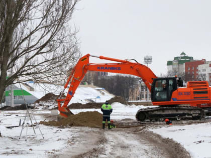 Продолжается благоустройство Лыбедского бульвара