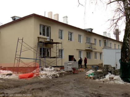 В доме на улице Пушкина завершаются отделочные работы