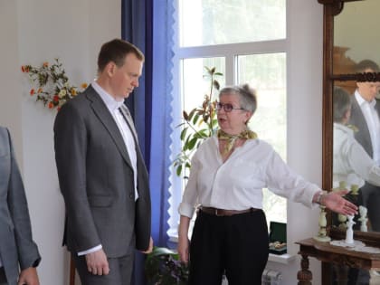 Павел Малков посетил купеческий особняк 19-го века