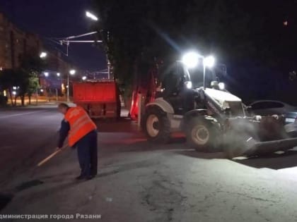 Уборка рязанских дорог продолжится ночью