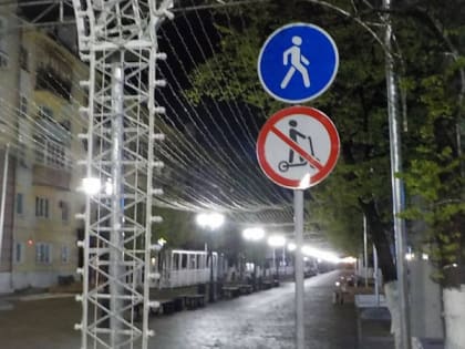 В центре Рязани появились запрещающие движение электросамокатов знаки