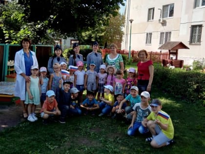 Курсанты академии ФСИН провели познавательный праздник для дошкольников