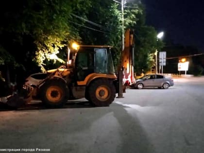 В администрации Рязани рассказали, где ночью будут идти работы