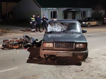 В Ряжске скончался водитель мопеда, сбитый легковушкой