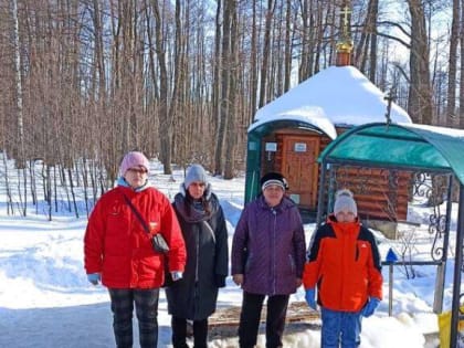 Подопечные Сасовского КЦСОН совершили паломничество на святой источник Илии Пророка, расположенный в п. Кустаревка Сасовского района