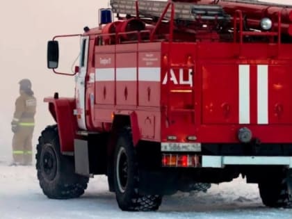В Рязани утром пожарные спасали людей из полыхающей многоэтажки