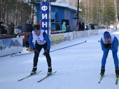Кадомские трудовые коллективы соревновались в лыжной гонке