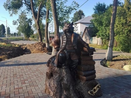 Улицу Пушкина в Сасове украсили герои сказок