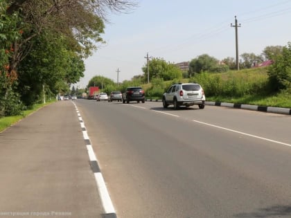 В Рязани отремонтировали улицы Военных Автомобилистов и Семчинскую