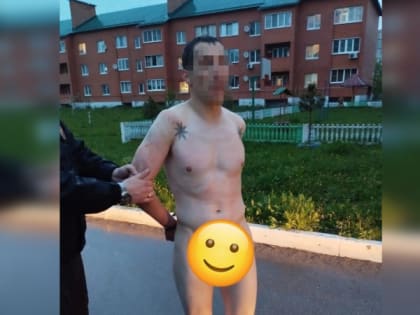 В Сасове полицейские задержали голого мужчину за кражу