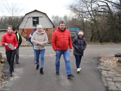 Поселок Никуличи соединили асфальтовой дорогой с Голенчино