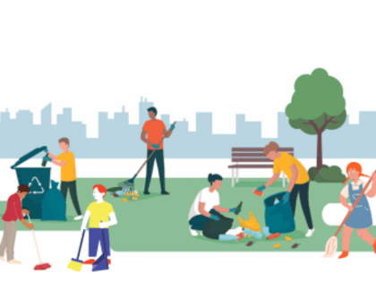 О закреплении общественных территорий города Новомичуринск за организациями, предприятиями, учреждениями для осуществления работ по благоустройству и улучшению санитарного содержан