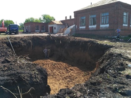 Благодаря партпроекту в Кораблинском районе возводится новое здание сельской школы