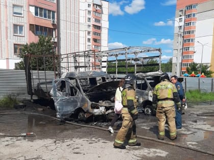 В МЧС сообщили подробности пожара на улице Новосёлов в Рязани