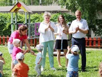 Юных рязанцев поздравили с Днем защиты детей