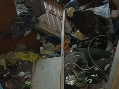 Жительница Рязани пожаловалась на устроившем в квартире свалку соседа