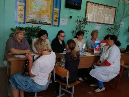 Специалисты социального автопоезда «Забота и здоровье» обследовали 312 жителей Сараевского района Рязанской области