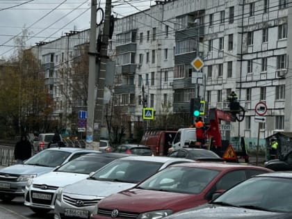 В Рязани появился светофор рядом со школой №73