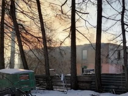 В Чучковском районе горел двухэтажный жилой дом
