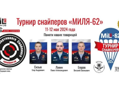 В Рязанской области состоялись знаковые соревнования по спортивному снайпингу «МИЛя-62»