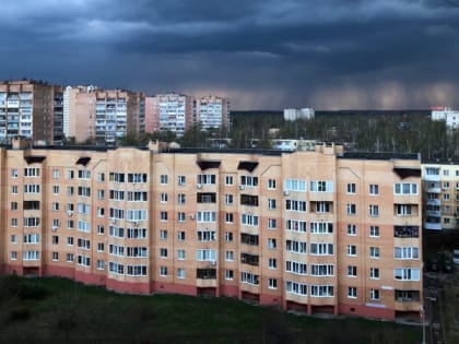 Жителей Рязанской области предупредили о сильных ливнях с грозами 2 и 3 июня