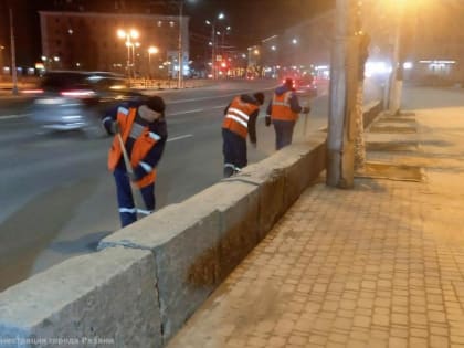 Администрация Рязани опубликовала список улиц, где ночью будет работать спецтехника