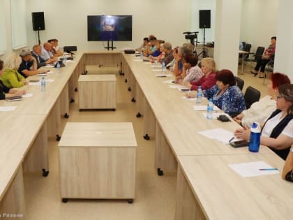 В доме ТОС обсудили развитие системы коммунального хозяйства города Рязани