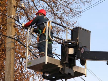 В Рязани поменяли более 1600 старых светильников и 129 километров провода
