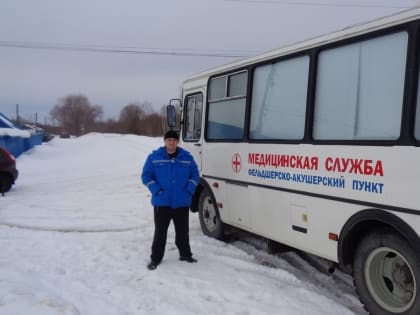 В Ермишинском районе работает мобильный ФАП